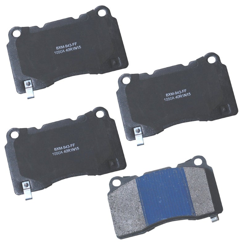 Bendix Premium SBM1050A Semi-Metallic Front Brake Pads for Cadillac ATS 2014-2013, XTS 2014-2013, Honda Civic 2018-2017 - Image 1
